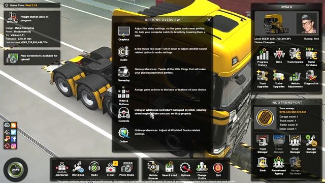 Scania Euro Truck Simulator 2 смотреть онлайн