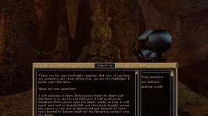 The Elder Scrolls III Morrowind Walkthrough Final