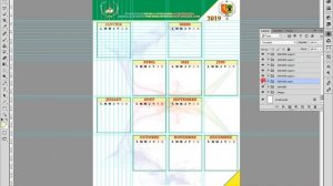 20- Bonus cours graphiques (Photoshop)   Calender ( Calendrier ) partie 2