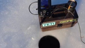 ICE FISHING with GARMIN STRIKER 4 & REVIEW! Episode 34