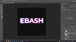 Эффект Свечения и Размытого текста в фотошоп Photoshop Tutorial