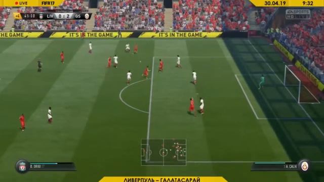 Ливерпуль - Галатасарай (КИБЕРФУТБОЛ FIFA 17 ЕВРОЛИГА СЕЗОН 4)