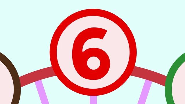 Учим цифры. Учимся считать до 10. Обучающий мультик для детей от 12 месяцев. смотреть онлайн