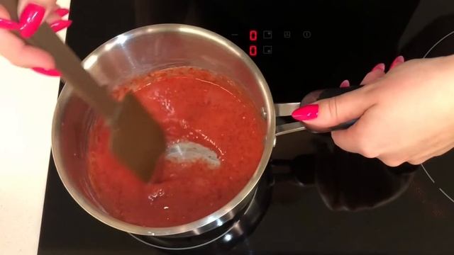 Простая начинка для торта/Клубничное конфи