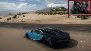 Bugatti Chiron 1500HP | Forza Horizon 5 | Steering Wheel Gameplay