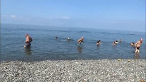 Пляж в Кобулети