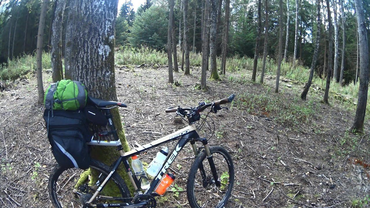 Одиночный велопоход по Красному лесу.часть1.