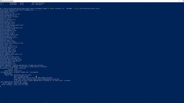 Apprendre Docker 5 7 Solution Exercice Bind Mounts смотреть онлайн