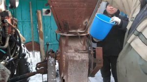 Трактор т-25 млин дку від вома плюс навеска