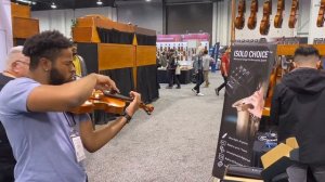 Thatviolakid & Justine Stephens in NAMM Show 2020