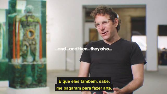 Escultura de vidro gigante de Dustin Yellin para a Nouns DAO ⌐◨-◨ смотреть онлайн