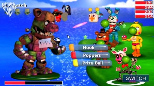 FNAF WORLD - Босс Свинья