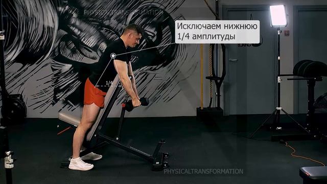 Y подъемы с упором на скамью (Chest Supported Y Raise) смотреть онлайн