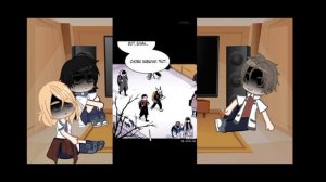 Реакция персонажей "Мальчик с ружьём " на "Свинарник"