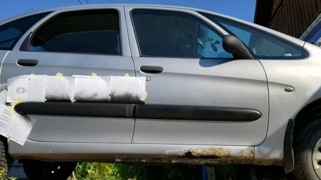 Красим молдинги/ бампер с баллончика смотреть онлайн