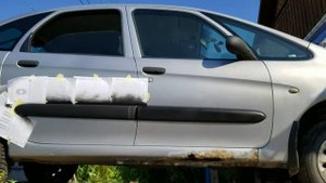 Красим молдинги/ бампер с баллончика