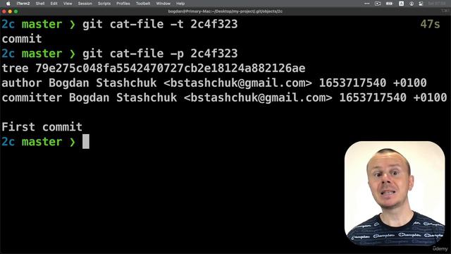 Курс по Git и GitHub. Анализ внутренних объектов Git