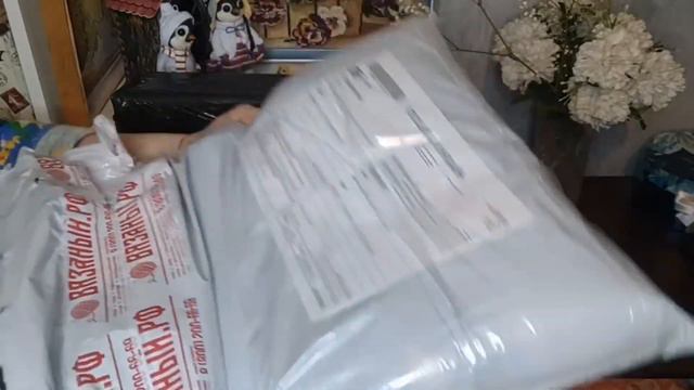Недельный влог #вязание #распаковкапряжи #изготовлениеукрашений