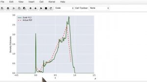 KDE in ipython notebook - Model Building and Validation