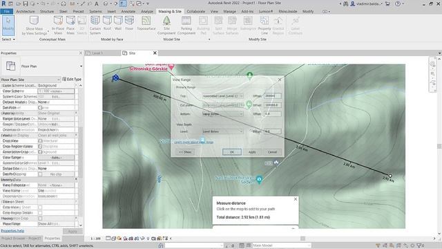 Revit Architecture - Terrain from google map смотреть онлайн