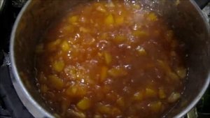 джем из яблок и нектарин