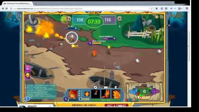 Adventure Time Battle Party Gameplay смотреть онлайн