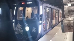 НОВОГОДНИЕ ПОЕЗДА МЕТРО 2024