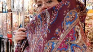 Орнаментальные 125х125. Павловопосадские платки в Минске