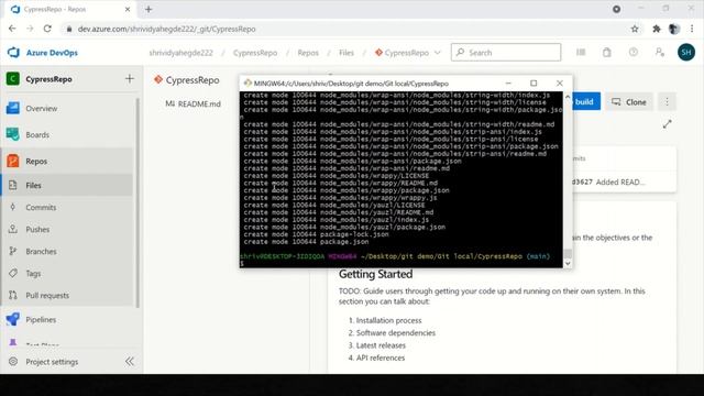 Azure GIT tutorial-Basics in 17 minutes || Version Control || GIT command line смотреть онлайн