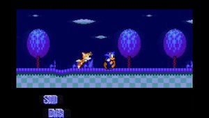 Bad Ending (Game Gear) / Staff Roll (Master System) - Sonic the Hedgehog 2 (8 bit, Game Boy Cover)