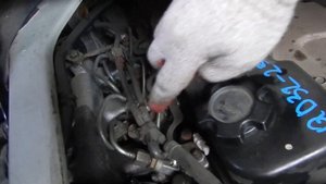 Видеотест ДВС QD32. Nissan Atlas 2006 г. R4F23-0973
