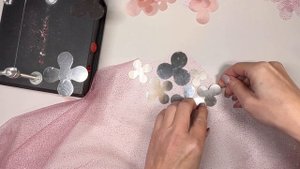 Как я делаю заготовки цветов из органзы и фатина
