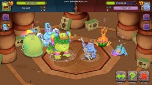 Прохождение испытания "Ракетный монстр" на колизее песни | My singing monsters | 2 часть