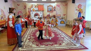 Осенины. Фольклорный праздник в подготовительной группе. Муз.рук Е.Рабская