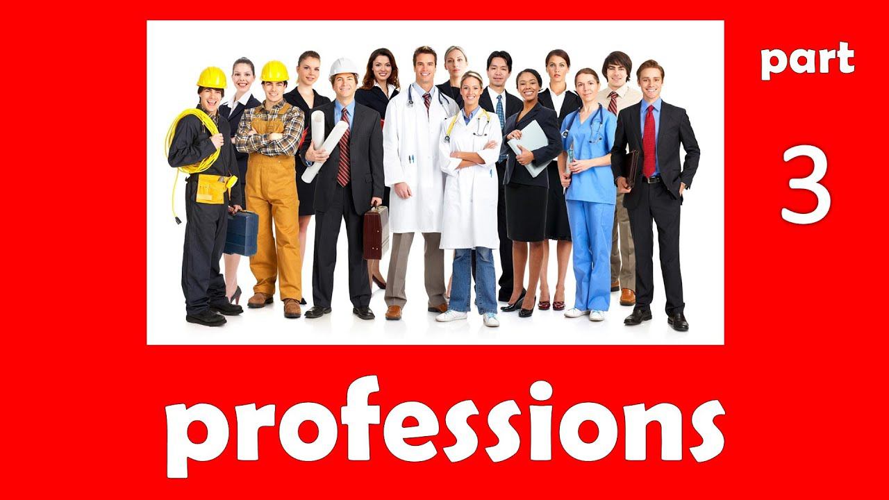 Лексика английского языка.Профессии на английском языке. (ч.3) смотреть онлайн