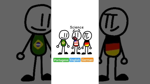 portugese vs english vs german