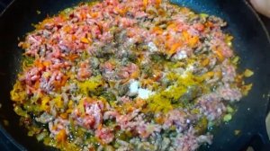 Рассыпчатый Плов, получается Всегда! Мой Вариант,с БУЛГУРОМ и Фаршем