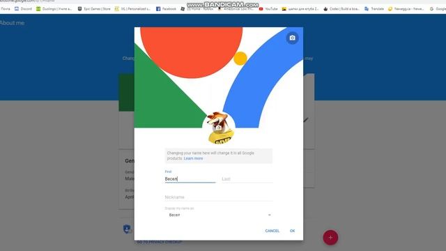 Как поменять имя в Ютубе!!! смотреть онлайн