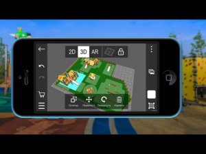 Мобильное приложение конструктор детских площадок в дополненной реальности