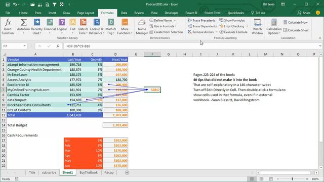 Excel - Highlight All Formula Cells in Excel  - Episode 2021