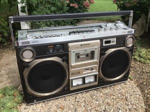 Hitachi TRK - 8181H Vintage Stereo Boombox Blaster Japan-ЯПОНИЯ-1979 ГОД