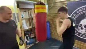 Индивидуально-групповые занятия в Бойцовском клубе Сергея Зелинского (съёмка 20 марта 2021 года)
