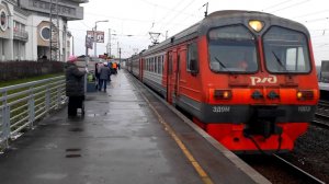 Из окна ЭЛЕКТРИЧКИ: Семёнов-Осинки (Нижегородская область) /From the train window: Semyonov-Osinki