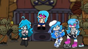 Bashing Drums But Phantom Sky, SkyMarine & N-Sky Sings It! FNF Cover! @I_love_Exeverse_and_Skyverse