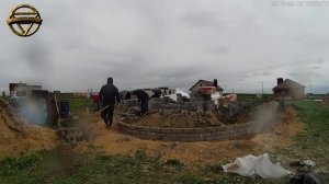 Кладка круга кирпичом. Как правильно класть Ложить круг из кирпича. Кирпичный круг Brick circle