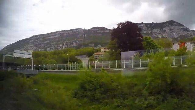 LYON - EVIAN Train Ride (FRANCE) - Part 4 - Bellegarde - Annemasse смотреть онлайн