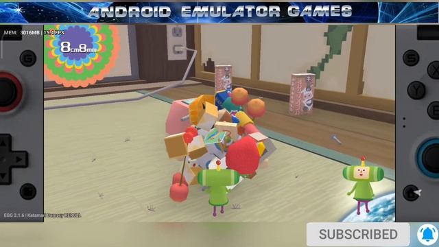 Katamari Damacy Reroll EGG NS 2.1.6 Game test with settings смотреть онлайн