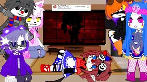 Past sister location react to future/afton memes||reaction video||