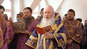 Празднование иконе Споручница грешных в Одигитриевском соборе Улан-Удэ.mp4
