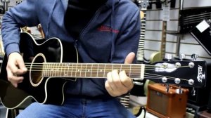 Homage LF-401-C. Недорогая акустическая гитара